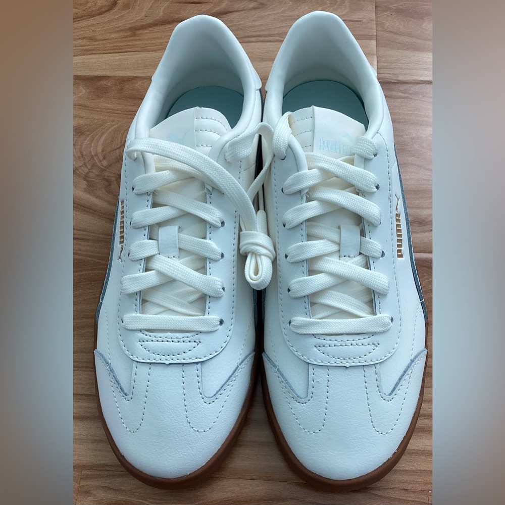 Warm White Dewdrop Puma Shoes For Women